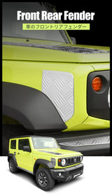 Stainless Steel Fender Vent Cover for Suzuki Jimny Car Interior Accessory OEM