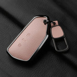 Leather Car Key Case Cover For Volkswagen Golf 8 MK8 ID.3 ID.4 Cupra Skoda Octavia A8 SEAT Leon MK4 2020 2021 Formentor Tarraco