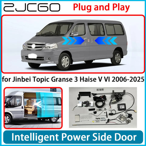Automatic Electric Power Sliding Door Kit for Jinbei Haise Car Interior Accessory ZJCGO