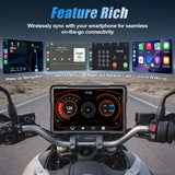 GPS Navigation with Wireless CarPlay for BMW R1200GS Android Head Unit LBW