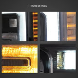 LED Headlights Sequential DRL for Ford Super Duty 17-19 Car Interior Accessory Vland
