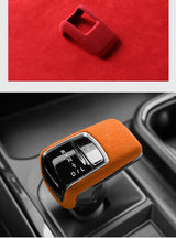 Carbon Fiber For Chevrolet Silverado (2022-2023) Gear Shift Knob Cover Lever Shifter Boot