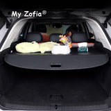 For Chery Tiggo 9 2025-2026 Car Cargo Cover Trunk Retractable Parcel Rack Waterproof Shield Privacy Cargo Cover Auto Accessor