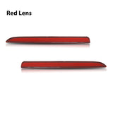LED Bumper Reflector Light Red Lens for Ford Explorer 2016-2017