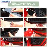 Iron Rear Door Pocket Box for Jeep Wrangler JL 4-Door Car Interior Accessory HEBE