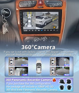 QLED Android Head Unit with GPS Navigation for Mercedes C Class