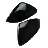 Carbon Fiber Mirror Caps For VW Golf 7 MK7 Car Interior Accessory OEM black