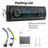 1Din Bluetooth MP3 Car Radio with LCD Universal