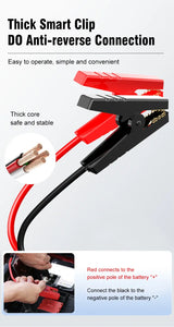 Portable Car Jump Starter Power Bank Car Booster Charger 12V Starting Device