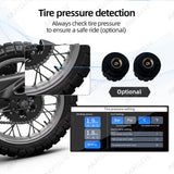 6 Inch Motorcycle GPS DVR with Quick Release Bracket