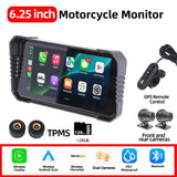 6 Inch CarPlay GPS Navigator with DVR for Motorcycles