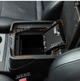 Armrest Safe Box Storage Organizer for Pajero