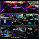 RGB APP Control Lighting for Tesla & Universal Car LED Ambient Light MAGIC COLORM