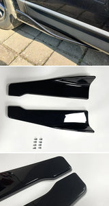 For Handles Bmw F36 Gran Coupe Hyundai Veloster M4 F82 Universal Car Side Skirt Bumper Spoiler Splitter Protector Side Skirt