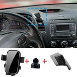 Fast Charging Magnetic Phone Mount for Kia K3 2013–2017