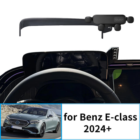 Wireless Charging Magnetic Phone Holder for Mercedes E-Class 2024–2025 Car Phone Holder OEM