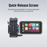 Motorcycle GPS Android Auto CarPlay Universal Unit Android Head Unit OEM