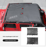 Insulation Net Leather for Jeep Wrangler JK 2007-2017 Car Interior Accessory HEBE