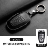 Leather Car Key Case Cover