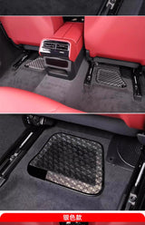 For BMW 5 Series i5 525 530Li 2024 2025 Under-Seat Air Vent Protection Cover Dust Shield Decoration