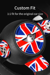 Steering Wheel Center Emblem Badge Ring for MINI Car Interior Accessory GMUNI