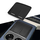 Xpeng G6 2023 2024 Car Central Storage Box Cup Holder Dashboard Tray Interior Accessories Organizer Tidying Black