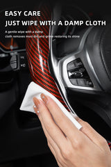 Carbon Fiber Wheel Cover Snap-On for VW Golf Tiguan