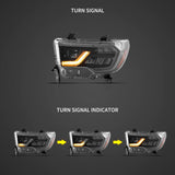 LED Reflection Headlights for Toyota Tundra Sequoia Car Interior Accessory Vland
