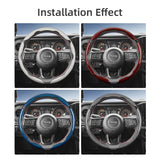 Jeep Carbon Fiber Texture Wheel Cover Grand Cherokee Car Interior Accessory Hocasen