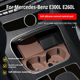 Mercedes-Benz E-Class E300L E260L 2017-2025 Car Central Control Storage Pad Cup Silicone Pad Interior Decoration Car Interior
