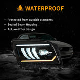 Dual Beam Projector Headlights for Mustang 05-09