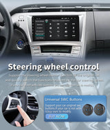 Android 15 Multimedia Navigation System for Toyota Prius 2009–2015