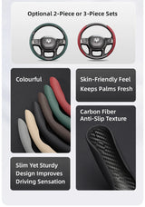 Breathable Segmented Leather Cover for Dodge Car Car Interior Accessory Hocasen