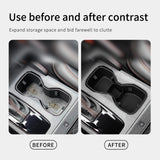 Nissan Frontier 2022-2026 Silicone Water Cup Holder Limiter Fixed Drink Storage Box Tray Car Accessories Black Car Interior A