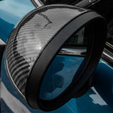 Carbon Fiber Mirror Caps for Mini Cooper 2015-2023 Car Interior Accessory GMUNI