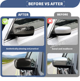 Mirror Cap Covers Carbon Fiber for Chrysler 300C 2011+ Car Interior Accessory HEBE