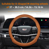 Leather Steering Wheel Cover for Cadillac CTS 2013