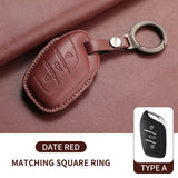 Car Key Leather Case Cover For MG