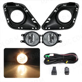 LED Fog Light Assembly for Toyota Ractis 2010-2014 Car Interior Accessory MAGIC COLORM Halogen