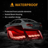 OLED Tail Lights with Dynamic Welcome for BMW 5 Series