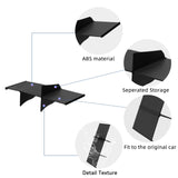 Hyundai Santa Fe 2024 2025 Car Glove Box Partition ABS Storage Tray Glove Box Partition Smabee