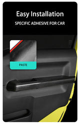 Inner Door Handle Trim Carbon Fiber for Suzuki Jimny