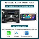 Wireless CarPlay Android Auto Display for Mercedes-Benz CLS
