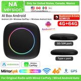 Android 15 AI CarPlay Box 8GB RAM 256GB WiFi 4G