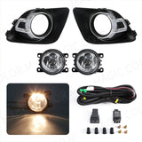 LED Fog Light Assembly for Mitsubishi ASX 2011-2013 Car Interior Accessory MAGIC COLORM Halogen