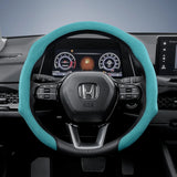 Suede Snap-On Steering Wheel Cover for Honda Civic