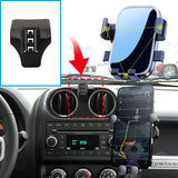 Wireless Fast Charging Phone Mount for Jeep Compass 2010–2016 Car Phone Holder CATUSIKI