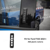 Interior Trim Stickers for Ford F150 2021-2024 Car Interior Accessory HEBE