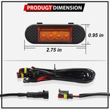 LED Grille Clearance Light Smoked Lens for Ford Bronco LED Ambient Light iJDM