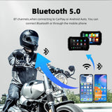 5.0 CarPlay GPS with TPMS for Universal Moto